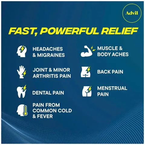 Viên uống Advil Liqui Gels 200mg của Mỹ 120 viên