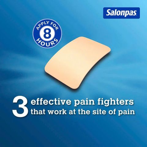 Miếng dán Salonpas Hisamitsu 140 miếng của Mỹ