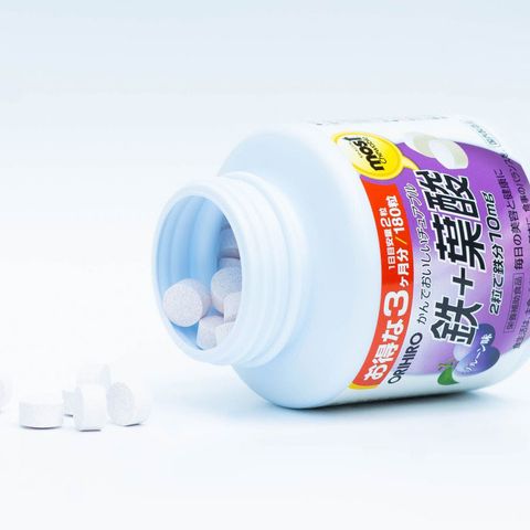 Viên nhai sắt bổ máu Orihiro Japan 180 viên