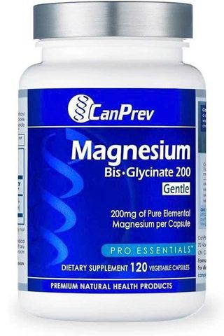 Viên uống CanPrev Magnesium Bis-Glycinate 200mg Giúp giảm căng thẳng,cải thiện giấc ngủ ,chuột rút,tim mạch,Tăng cường sức khỏe xương
