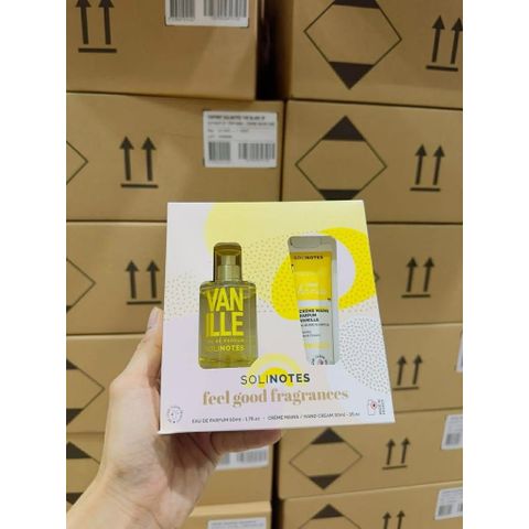 Set quà Solinote nước hoa 50ml kèm kem tay 30ml