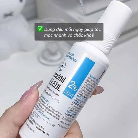 Xịt mọc tóc MINOXIDIL 2%-5%-Cứu tinh tóc mỏng, tóc hói cho mọi ngườiii