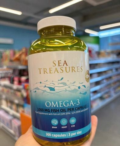 OMEGA-3 SEA TREASURES – BỔ SUNG DẦU CÁ