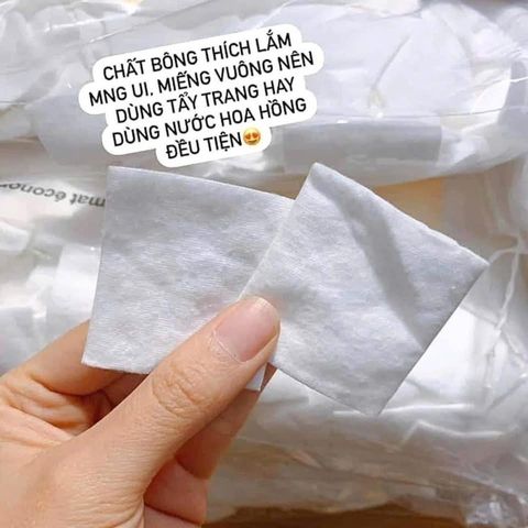 Bông Tẩy Trang Pháp TETRA 600m Mẫu mới