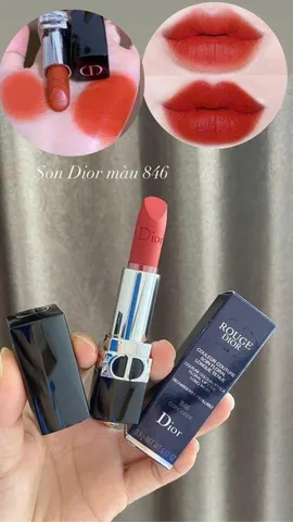 Son Dior 846 Fullbox – Son Môi Thời Thượng, Chất Son Mượt Mà, Màu Sắc Đẹp, Quà Tặng Thời Trang Cao Cấp
