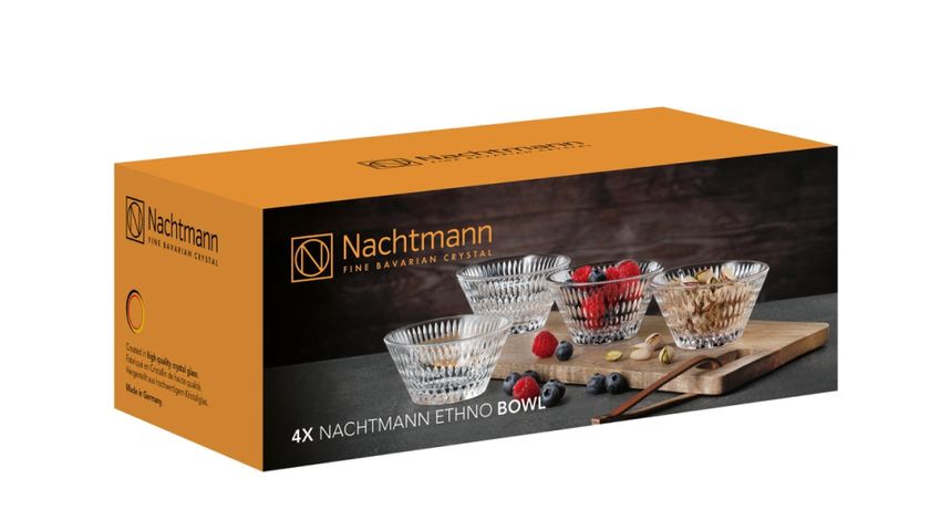 Bộ 4 Bát Pha Lê Nachtmann Ethno 105229 Ø11cm