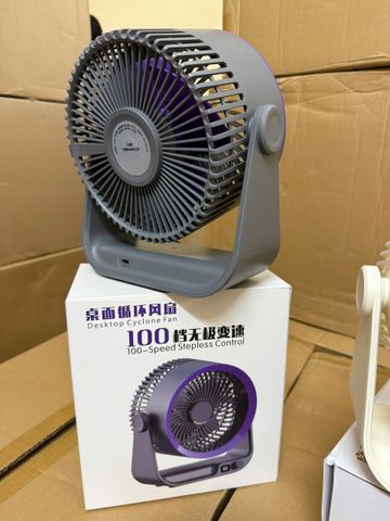 Quạt tích điện đa năng Y-001 - Để bàn, treo tường