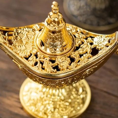 Mô hình Đèn Aladdin Mini Trang Trí Cao Cấp - Tượng Đồ Chơi Decor Phong Cách Cổ Điển Sang Trọng Làm Quà Tặng Độc Đáo