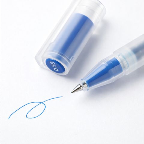Bút Bi Muji Ngòi Bấm 0.5mm - Bút Gel Muji Nhiều Màu Sắc Trẻ Trung - Văn Phòng Phẩm Style Hàn Quốc Nhật Bản
