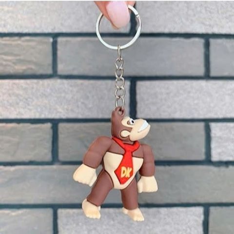 Bộ 5 Móc Khóa Nhân Vật Super Mario PVC Cho Cặp Sách