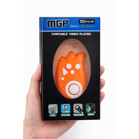 Máy Chơi Game Mini Cầm Tay 8-Bit Kết Nối TV – 200 Trò Chơi Retro Cổ Điển, Cáp AV 2m, Thiết Kế Nhỏ Gọn Bỏ Túi Siêu Tiện L