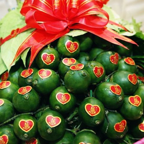 Miếng dán trầu cau trong ngày cưới