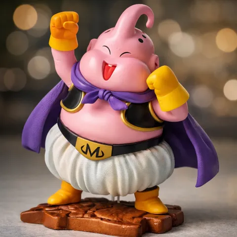 Mô hình nhân vật Majin Buu trong Dragon Ball Z