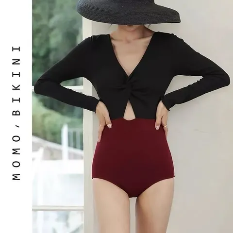 Đồ bơi tay dài thắt nơ sau