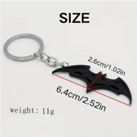 Móc khóa biểu tượng Batman trong truyện tranh