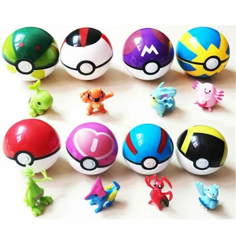 12 quả bóng pokemon đồ chơi ngộ nghĩnh dành cho bé