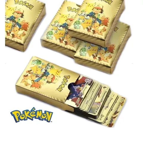 Bộ 55 lá bài Pokemon ép kẽm