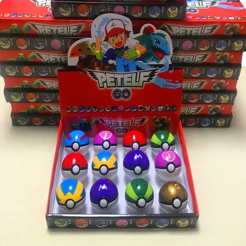 12 quả bóng pokemon đồ chơi ngộ nghĩnh dành cho bé