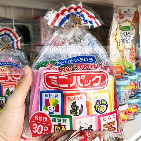 Gia Vị Rắc Cơm Furikake Nhật Bản – Bộ 6 Vị Đa Dạng, Bữa Cơm Thêm Ngon Mỗi Ngày