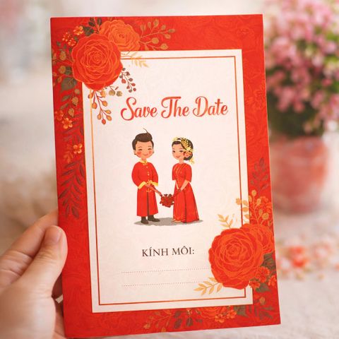 Thiệp mời cưới ghi tay mẫu TM010