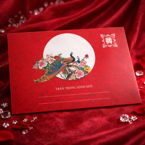 Thiệp mời cưới ghi tay mẫu TM010