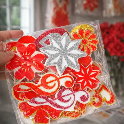 Họa tiết trang trí mốp xốp