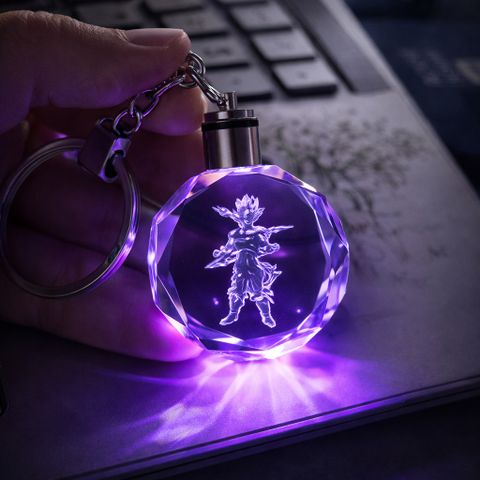 [SIÊU PHẨM ANIME] Móc Khóa Pha Lê Khắc 3D Laser Cao Cấp – Đẳng Cấp Fan Cứng!