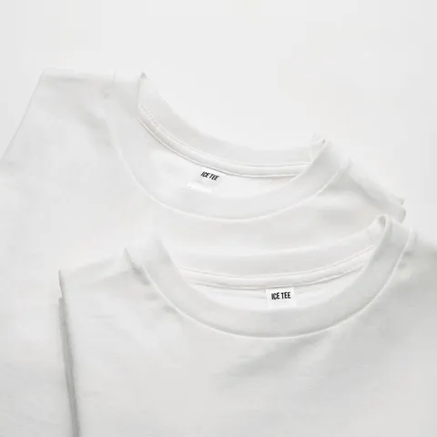 Áo Thun Nữ, Áo Phông Nam Nữ Unisex Tay Lỡ ICETEE Mã i36 Hình in Rouge Style Chất Cotton Form Rộng Phong Cách Ulzzang