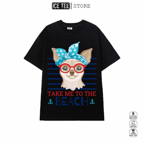 Áo thun ICETEE i08, Áo Phông, Áo Unisex, 100% Cotton, Tay Lỡ Form Oversize