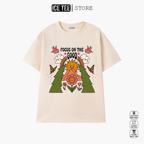 Áo Thun Nữ, Áo Phông Nam Nữ Unisex Tay Lỡ ICETEE Mã i22 Hình in mùa hè Cute Chất Cotton Form Rộng Phong Cách Ulzzang
