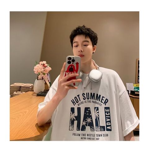 Áo thun ICETEE HOT SUMMER Unisex Chất Cottton Co Giãn Thoáng Mát,Áo Phông Cổ Tròn Tay Lỡ Form Oversize Thời Trang Nam Nữ