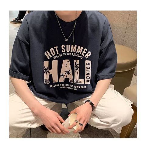 Áo thun ICETEE HOT SUMMER Unisex Chất Cottton Co Giãn Thoáng Mát,Áo Phông Cổ Tròn Tay Lỡ Form Oversize Thời Trang Nam Nữ