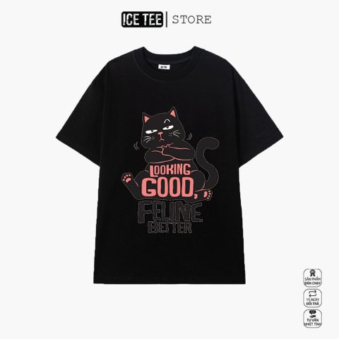 Áo thun ICETEE i60 Áo Phông, Áo Unisex, 100% Cotton, Tay Lỡ Form Oversize