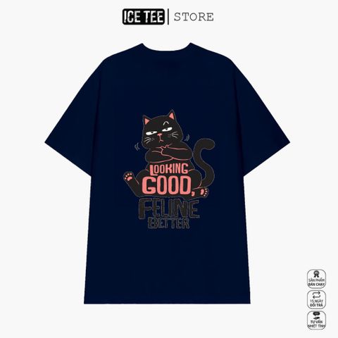 Áo thun ICETEE i60 Áo Phông, Áo Unisex, 100% Cotton, Tay Lỡ Form Oversize