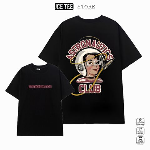 Áo Thun Nữ, Áo Phông Nam Nữ Unisex Tay Lỡ ICETEE Mã i21 Hình in 2 mặt Cute Chất Cotton Form Rộng Phong Cách Ulzzang