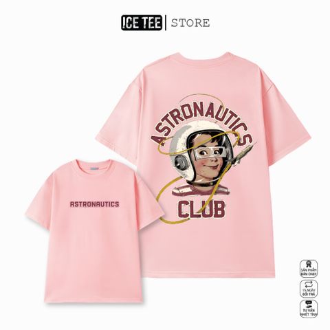 Áo Thun Nữ, Áo Phông Nam Nữ Unisex Tay Lỡ ICETEE Mã i21 Hình in 2 mặt Cute Chất Cotton Form Rộng Phong Cách Ulzzang