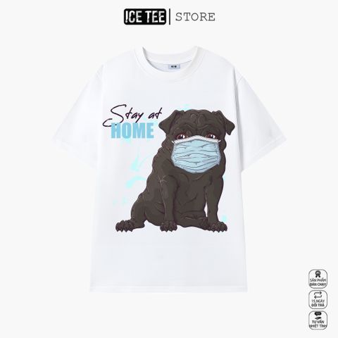 Áo thun ICETEE i09, Áo Phông, Áo Unisex, 100% Cotton, Tay Lỡ Form Oversize
