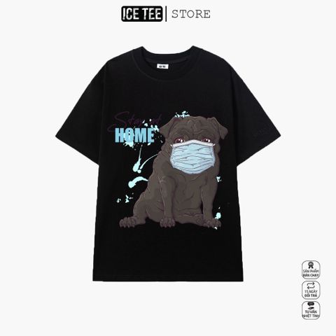 Áo thun ICETEE i09, Áo Phông, Áo Unisex, 100% Cotton, Tay Lỡ Form Oversize