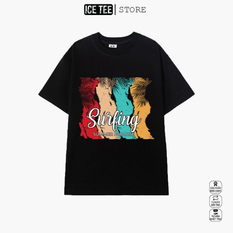 Áo Thun Nữ, Áo Phông Nam Nữ Unisex Tay Lỡ ICETEE Mã i27 Hình in Siêu đẹp, Cute, Chất Cotton Form Rộng Phong Cách Ulzzang