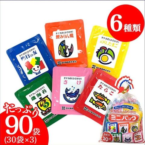Gia Vị Rắc Cơm Furikake Nhật Bản – Bộ 6 Vị Đa Dạng, Bữa Cơm Thêm Ngon Mỗi Ngày
