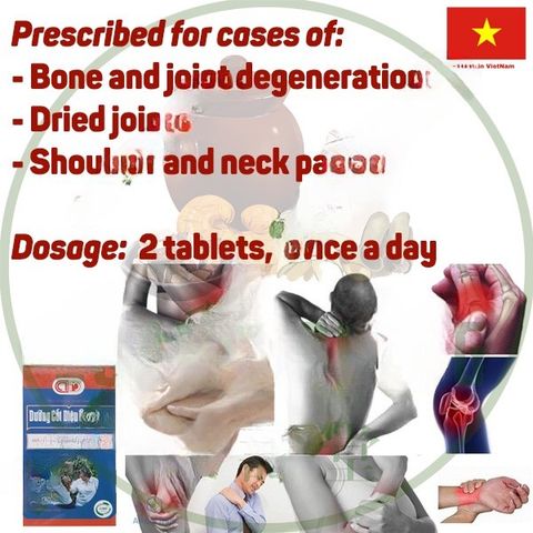 Dưỡng Cốt Diệu Ứng Linh TM - Hộp 60 viên - Giảm đau nhức xương khớp