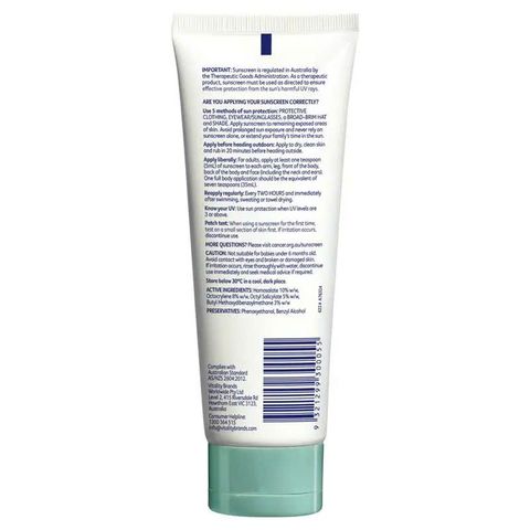 Cancer Council SPF 50+ Moisturising 110ml Tube