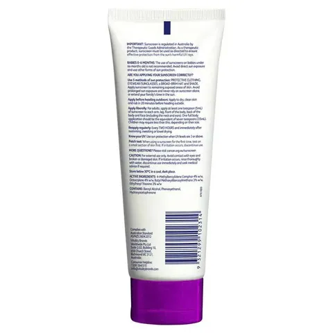 Kem chống nắng cho trẻ em Cancer Council SPF 50+ Kids 110ml Tube