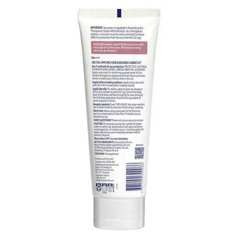 Cancer Council SPF 50+ Face & Body Moisturiser 75ml