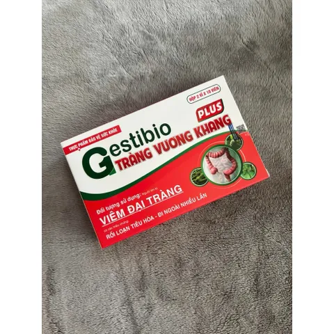 Gestibio Tràng vị an hỗ trợ giảm viêm đại tràng, đau dạ dày, rối loạn tiêu hoá