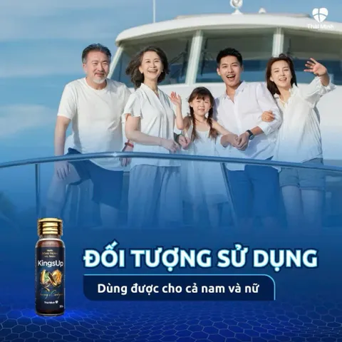 Nước ĐÔNG TRÙNG HẠ THẢO KingsUp Thái Minh hộp 4 lọ