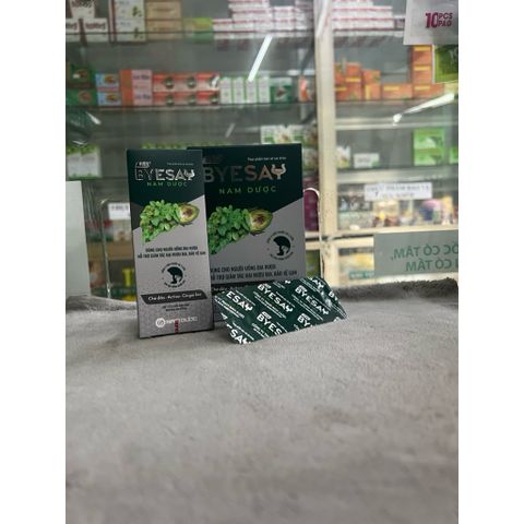 VIÊN BYESAY NAM DƯỢC, 5 hộp x 6 viên hỗ trợ giảm tác hại rượu, bia đến gan