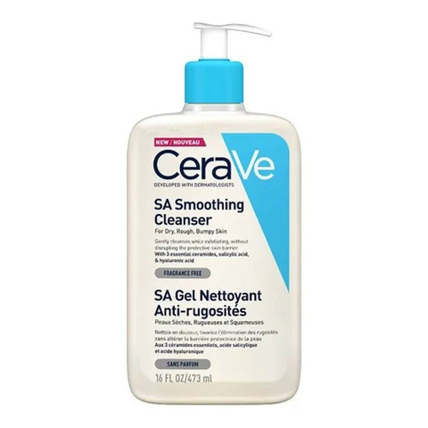 Sữa Rửa Mặt Cho Da Khô Cerave SA Smoothing Cleanser 473ml