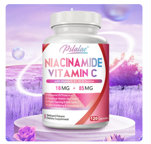 (30 viên) Bổ sung Niacinamide Vitamin C & E dưỡng trắng da, mờ vết thâm