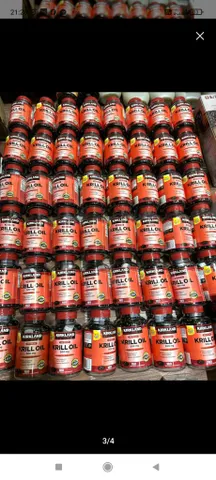 Dầu nhuyễn thể Kirkland Krill Oil 500mg Mỹ 180 viên 672650